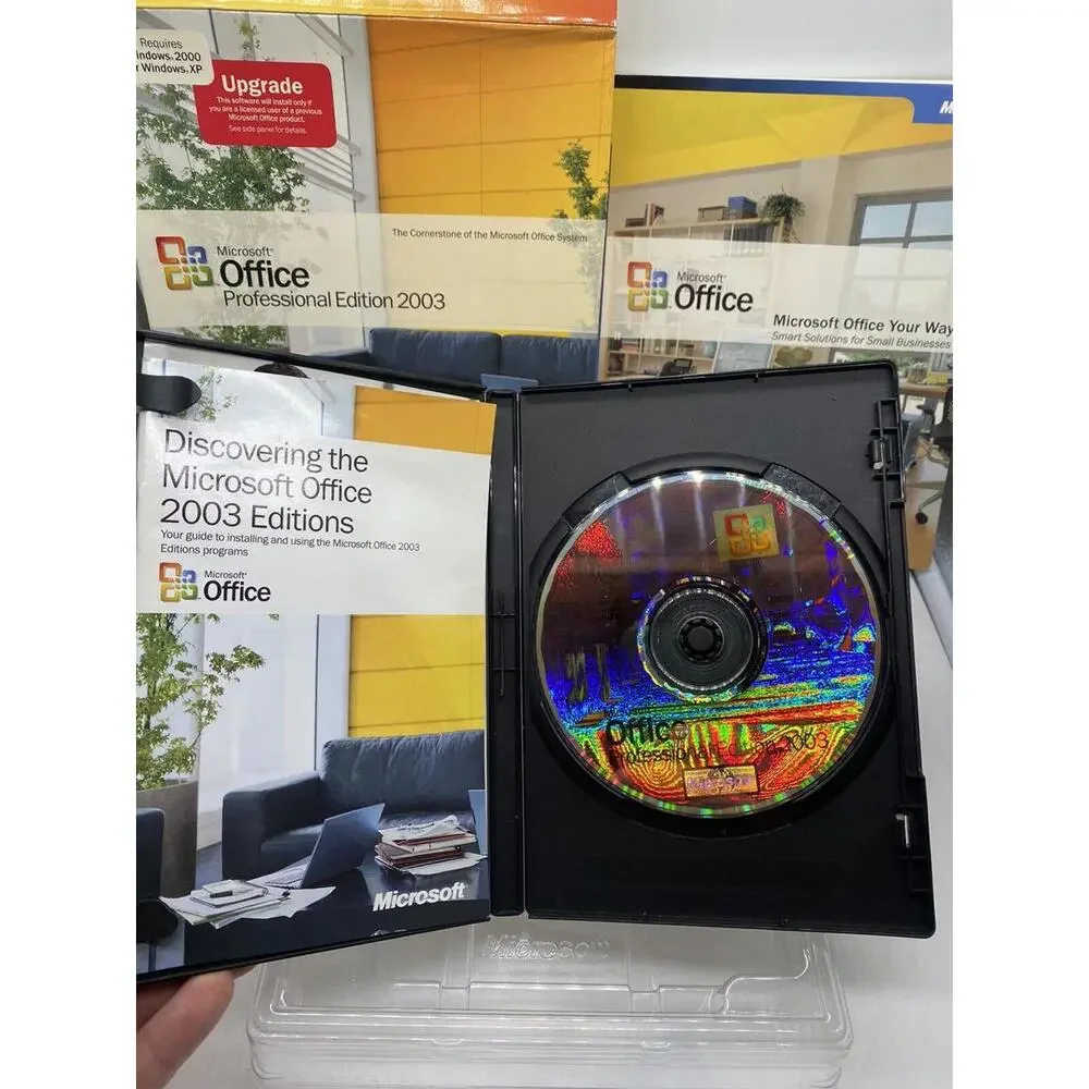 Microsoft Office 2003 Professional Edition with Key/Code Upgrade